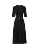 ELTHEA BELTED MIDI DRESS