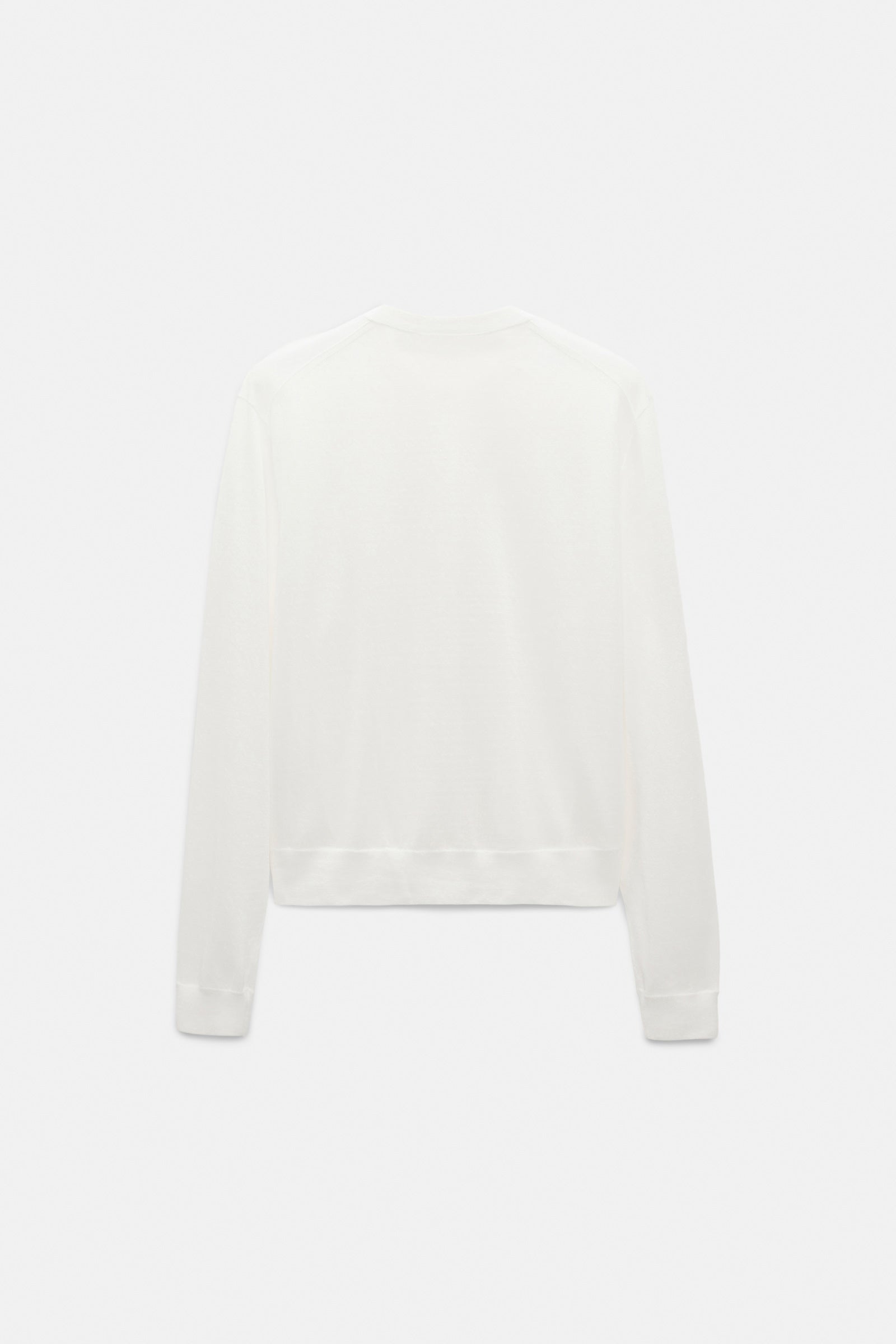 SHEER SUMMER TWINSET IN EGGSHELL