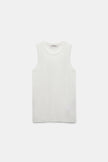 SHEER SUMMER TWINSET IN EGGSHELL