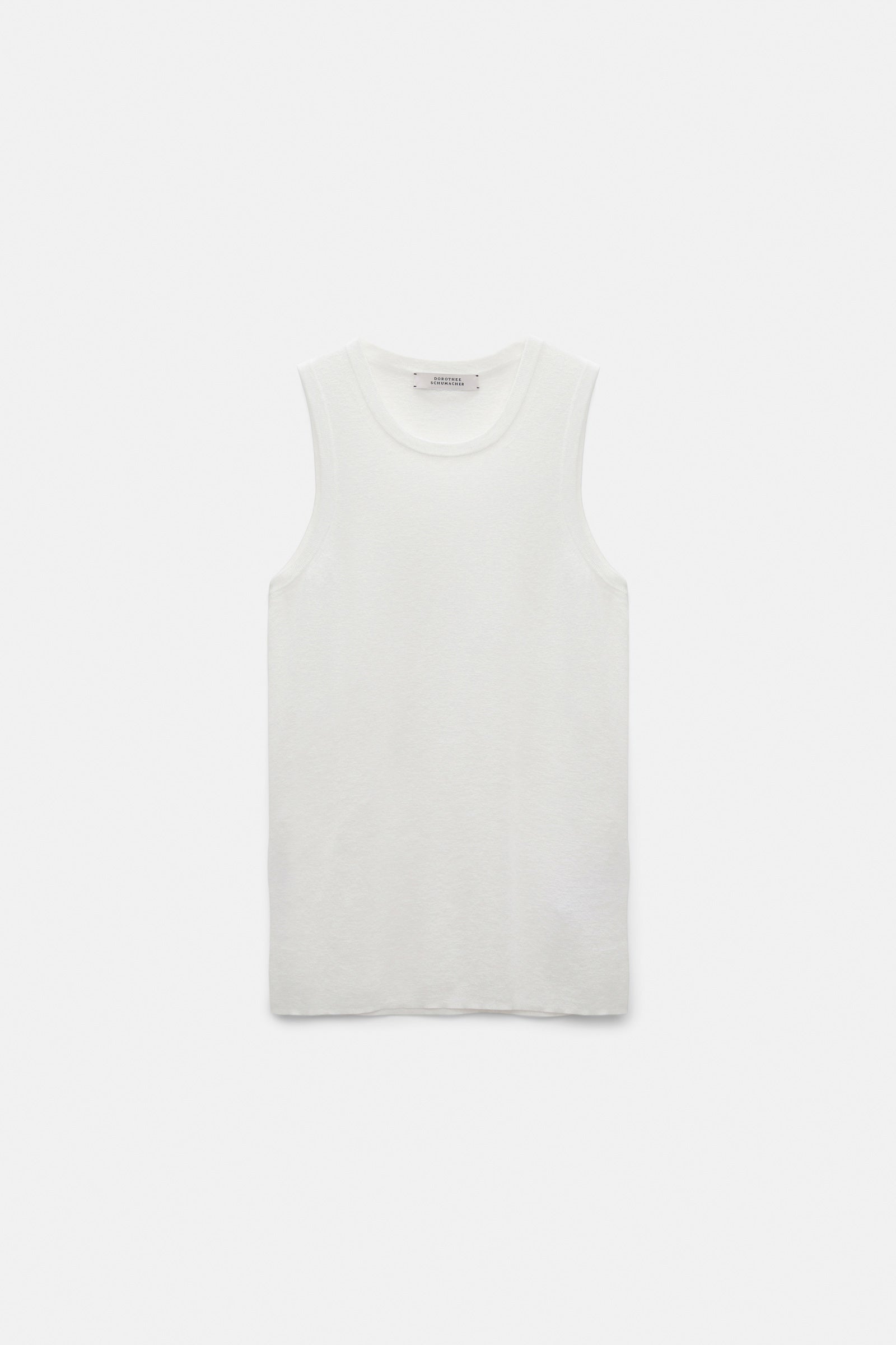 SHEER SUMMER TWINSET IN EGGSHELL