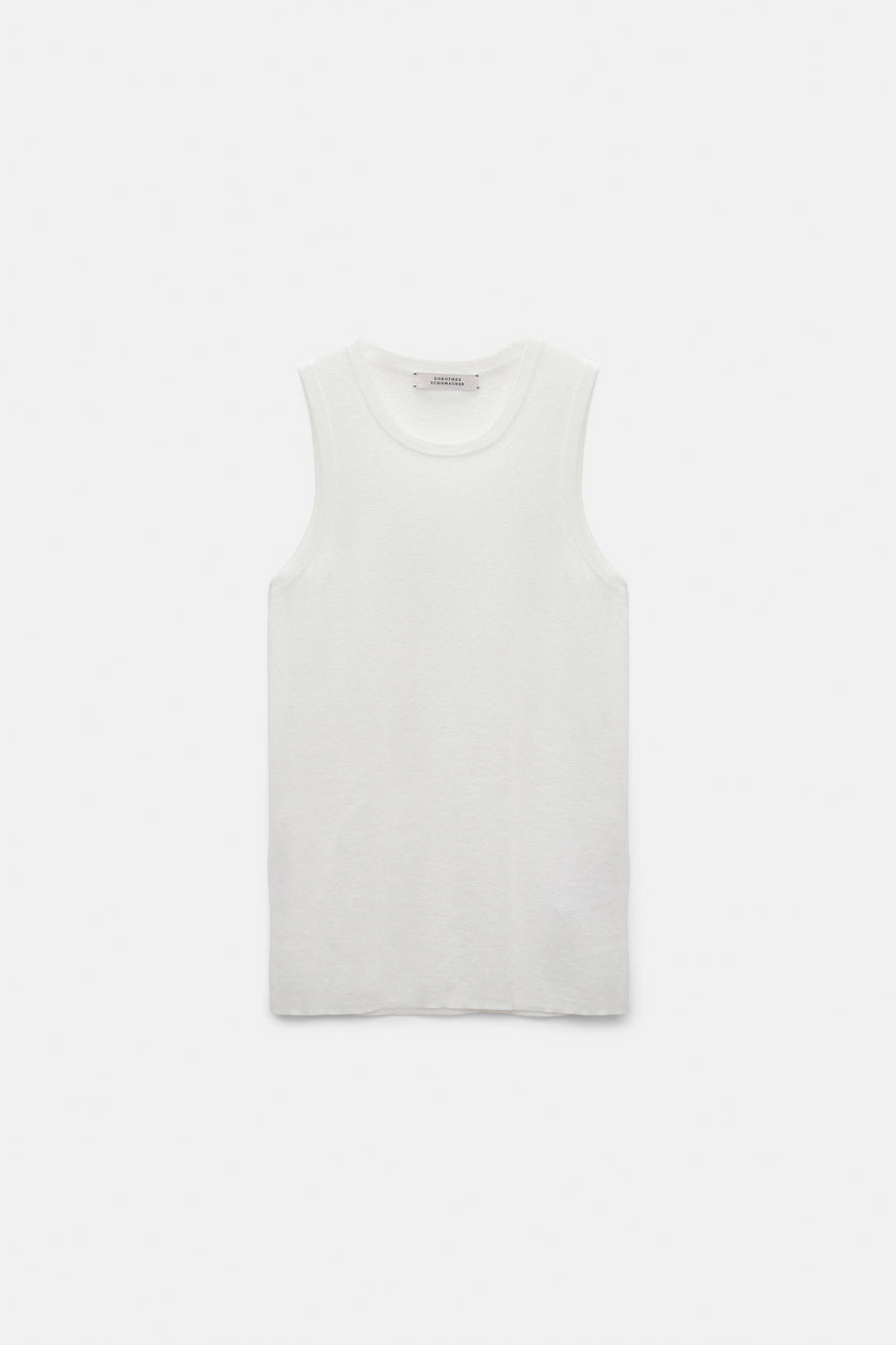 SHEER SUMMER TWINSET IN EGGSHELL