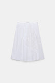 EMBROIDERED BEAUTY COTTON SKIRT WITH ANGLAISE EMBROIDERY