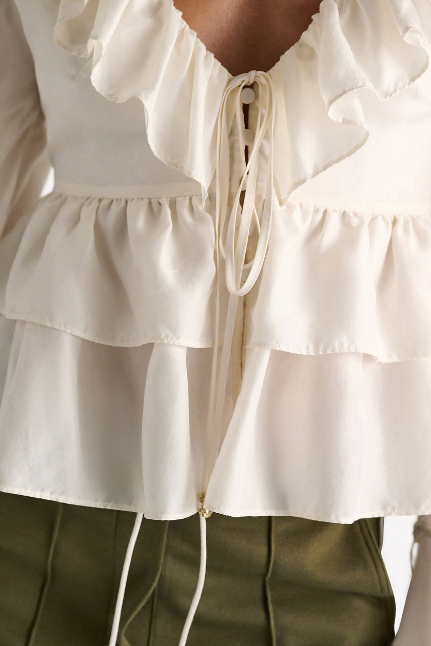 PLAYFUL VOLUMES BLOUSE
