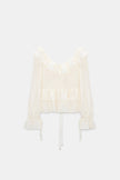 PLAYFUL VOLUMES BLOUSE