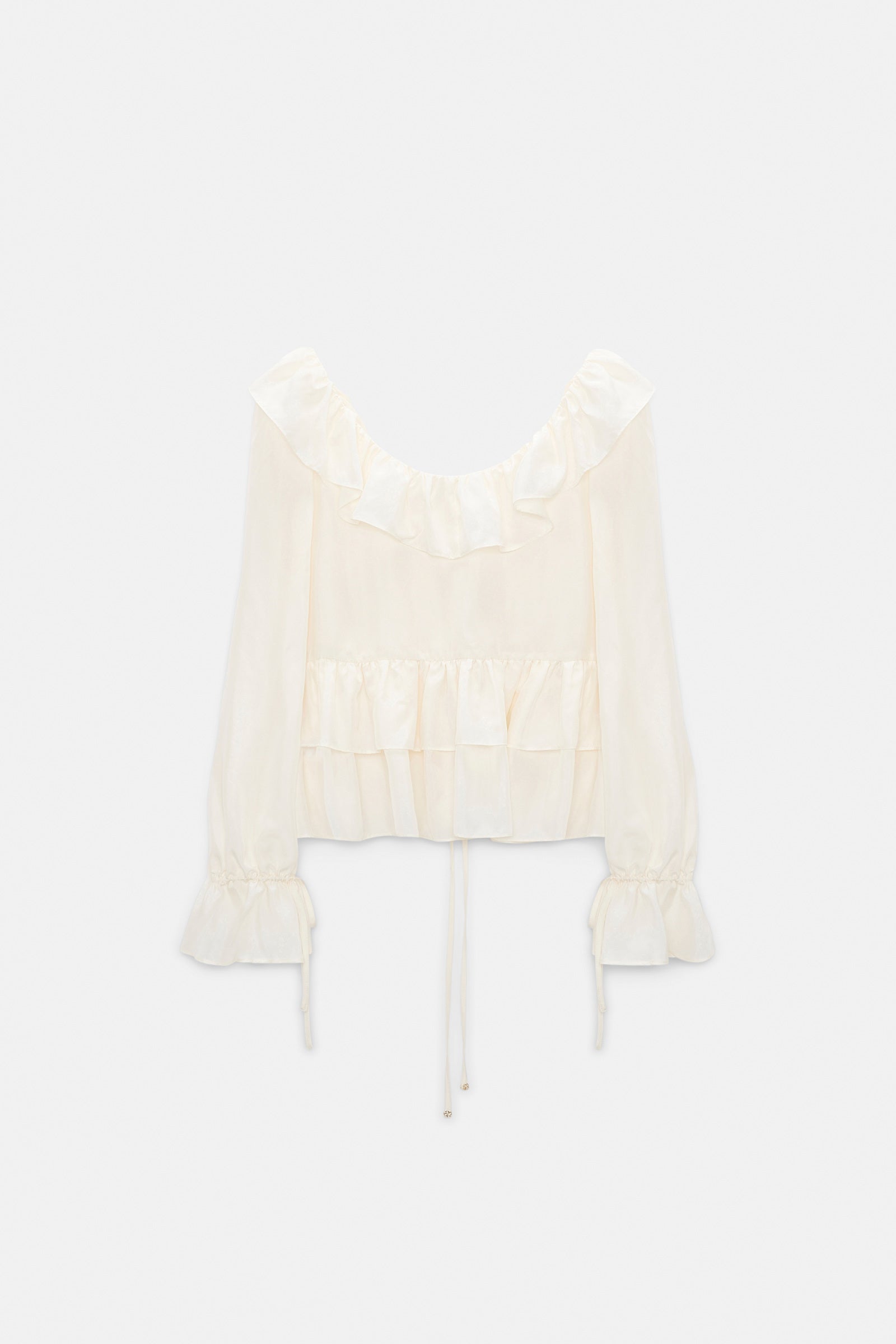 PLAYFUL VOLUMES BLOUSE