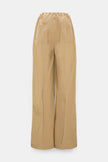 POPLIN POWER PLEATED PANTS IN GARMENT WASHED COTTON POPLIN