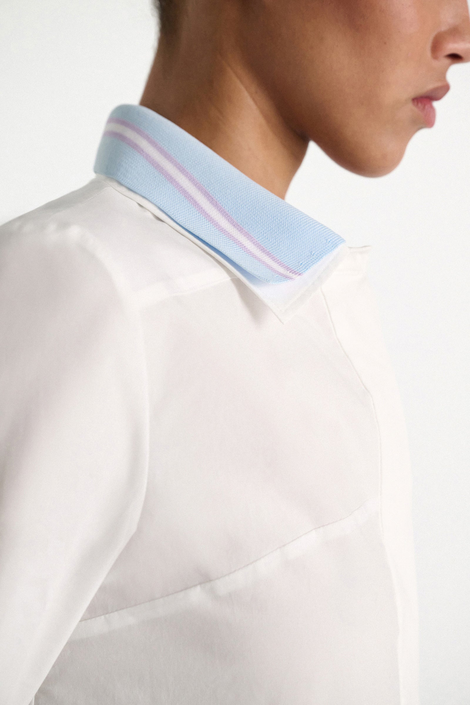 POPLINE POWER BLOUSE