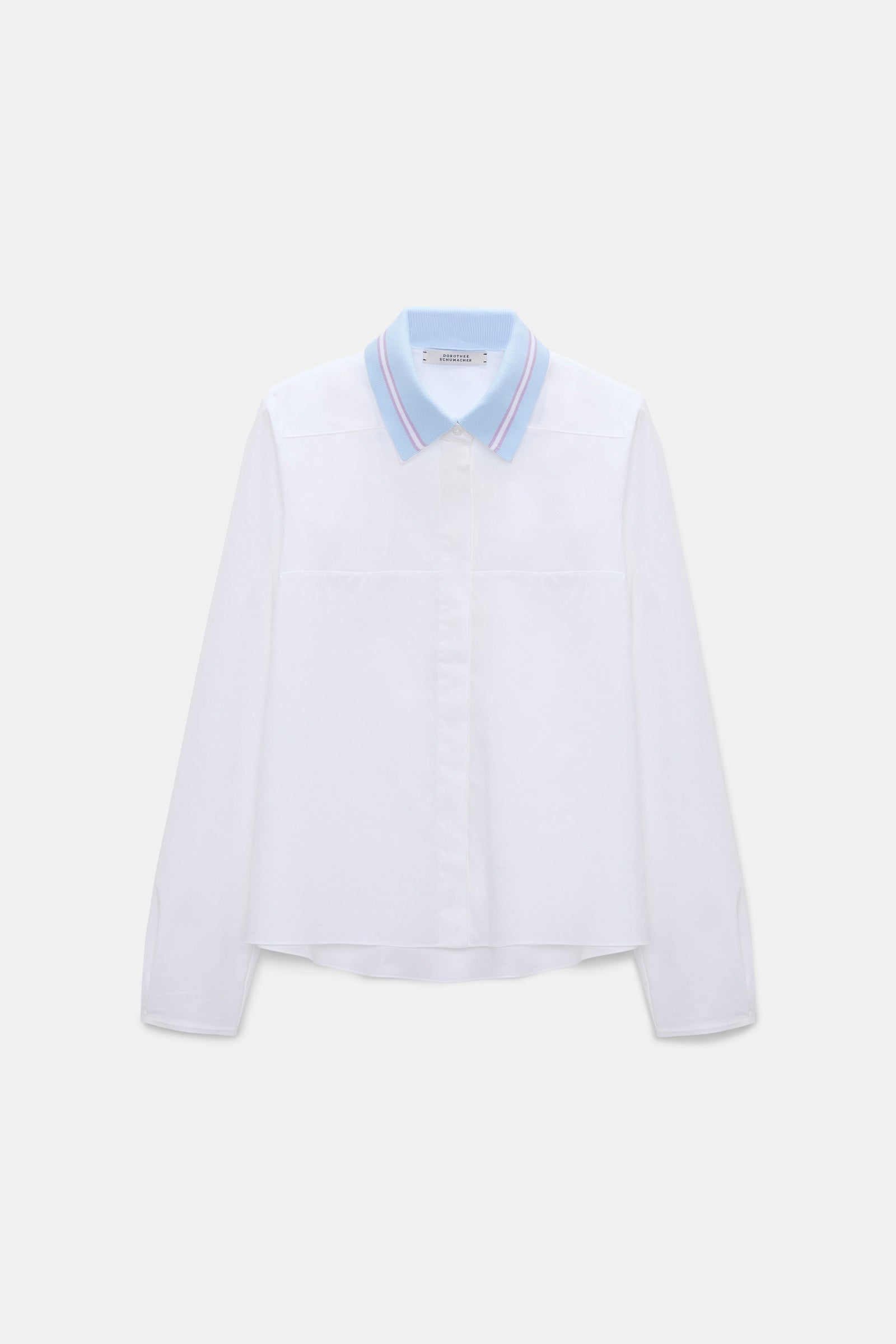 POPLINE POWER BLOUSE