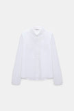 POPLINE POWER BLOUSE