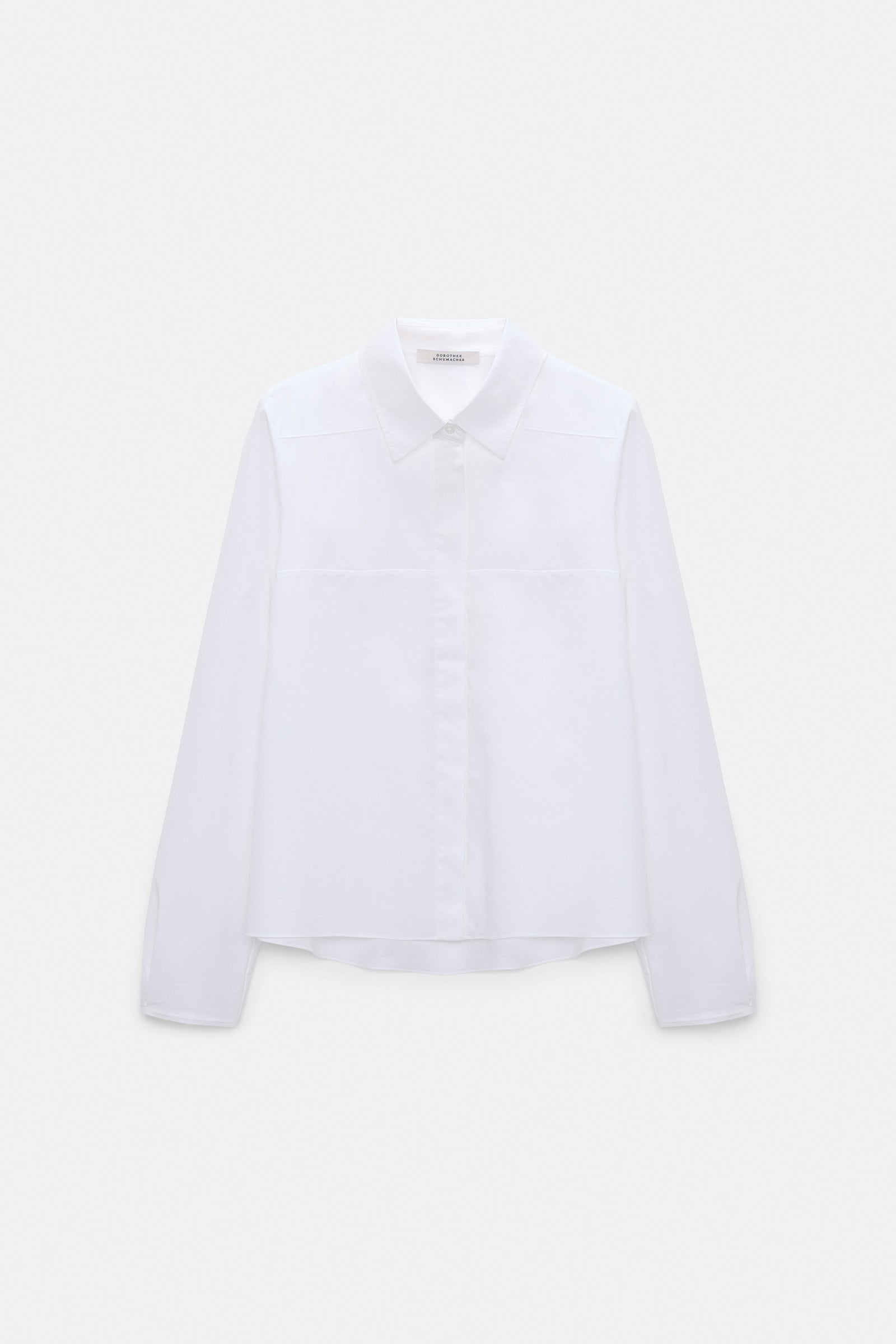 POPLINE POWER BLOUSE
