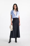 POWERFUL EASE BLOUSE IN OXFORD BLOUSE