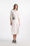 POWERFUL EASE BLOUSE IN PURE WHITE
