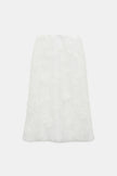SHEER MEADOW EMBROIDERED ORGANZA SKIRT