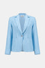 BOUCLE FITTED BLAZER WITH NOTCHED COLLAR