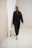 SCUBA JERSEY PULL ON JOGGER PANTS WITH DRAWSTRING WAIST