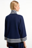 SCUBA JERSEY JACKET WITH FUNNEL COLLAR