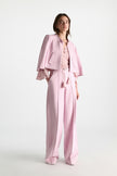 EMOTIONAL ESSENCE BELTED PANTS IN PUNTO MILANO