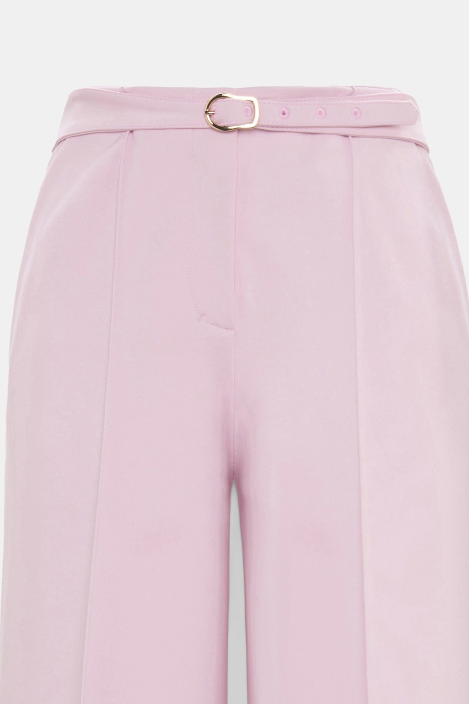 EMOTIONAL ESSENCE BELTED PANTS IN PUNTO MILANO