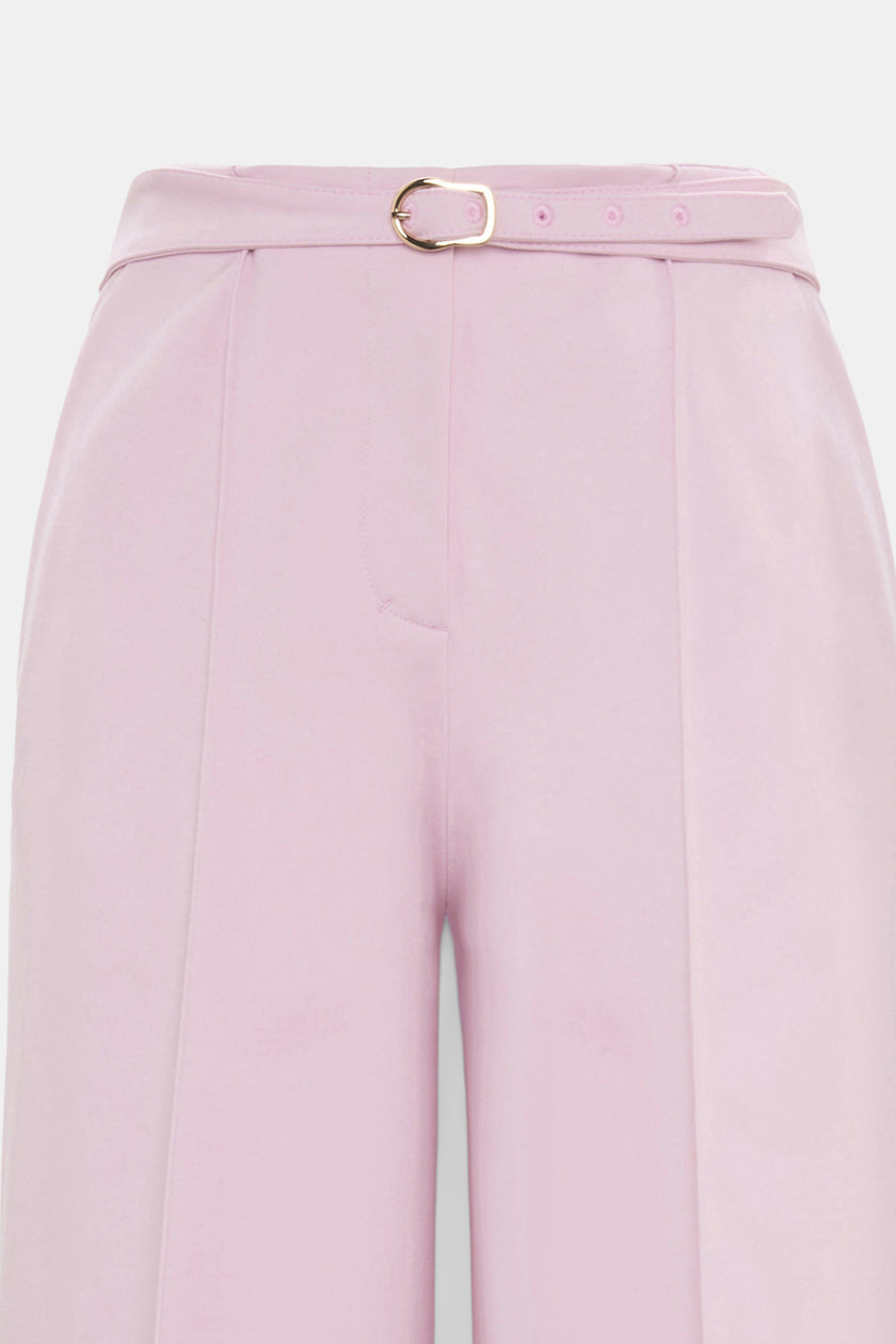 EMOTIONAL ESSENCE BELTED PANTS IN PUNTO MILANO