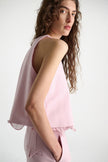 EMOTIONAL ESSENCE SLEEVELESS TOP