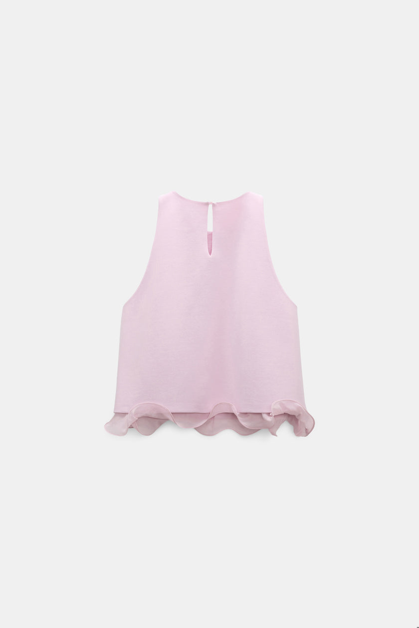 EMOTIONAL ESSENCE SLEEVELESS TOP