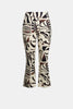 MILLENIUM TROPICAL PRINT FLARED PULL ON PANTS