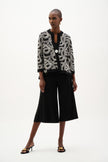 NOVELTY MESH ABSTRACT SWING JACKET