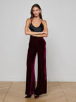 PILAR VELVET WIDE LEG PANT