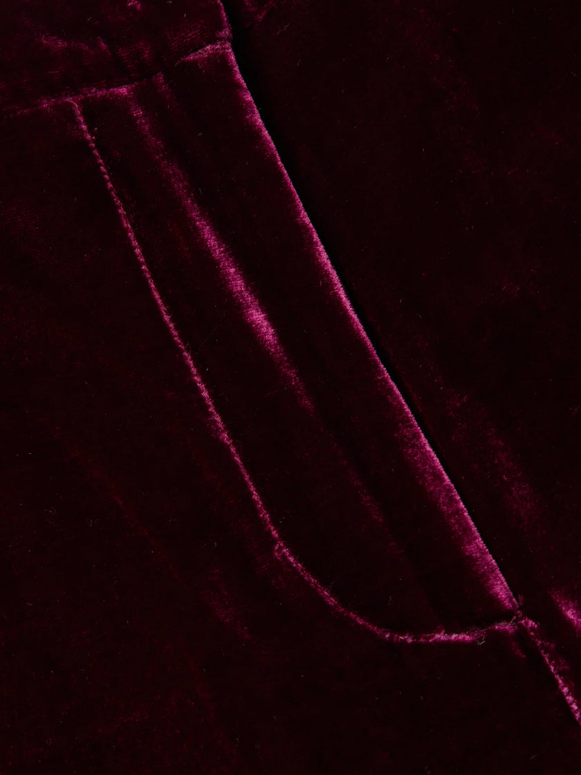 PILAR VELVET WIDE LEG PANT