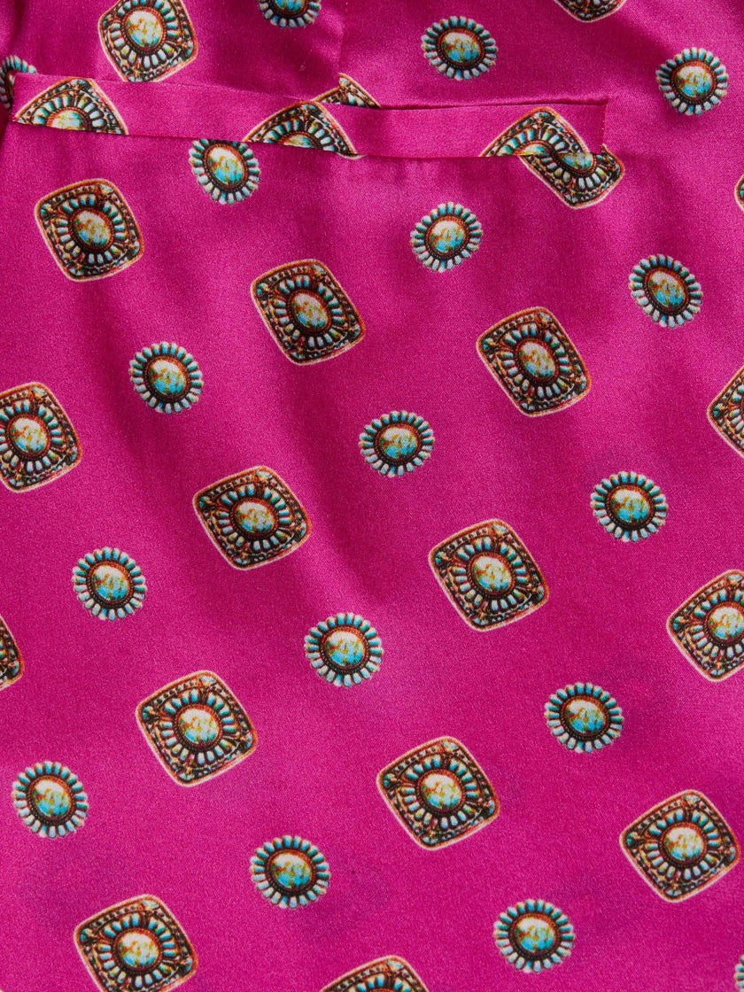 PILAR SILK WIDE LEG PANT