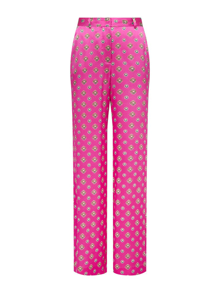 PILAR SILK WIDE LEG PANT
