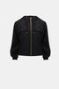 STRETCH WOVEN HOODED BOXY UTILITY JACKET