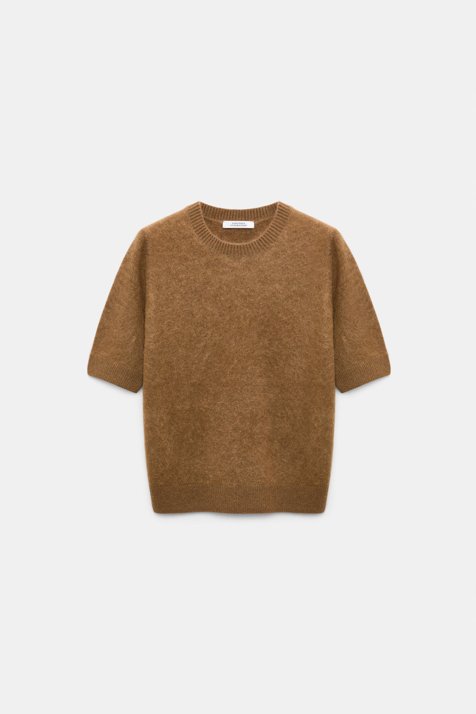 FLUFFY STATEMENTS MERINO CASHMERE HALF SLEEVE PULLOVER