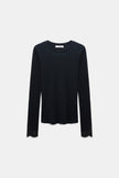 PURE SLEEKNESS SHIRT WITH LACE DETAILS