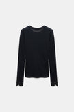 PURE SLEEKNESS SHIRT WITH LACE DETAILS