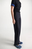LIGHT LAYER WIDE LEG VIRGIN WOOL PANTS