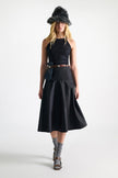 SPORTY ELEGANCE NYLON SKIRT