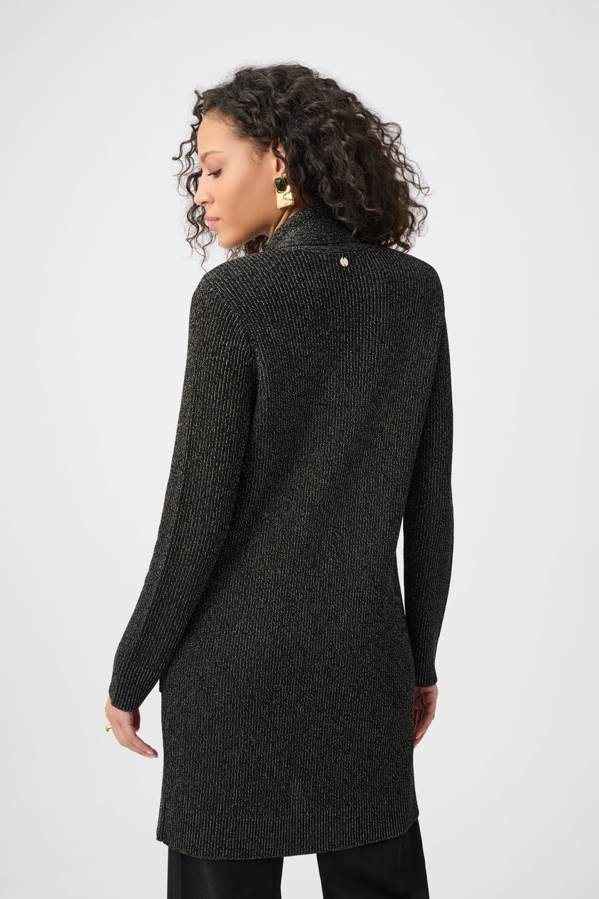 LUREX KNIT MILITARY STYLE COVERUP