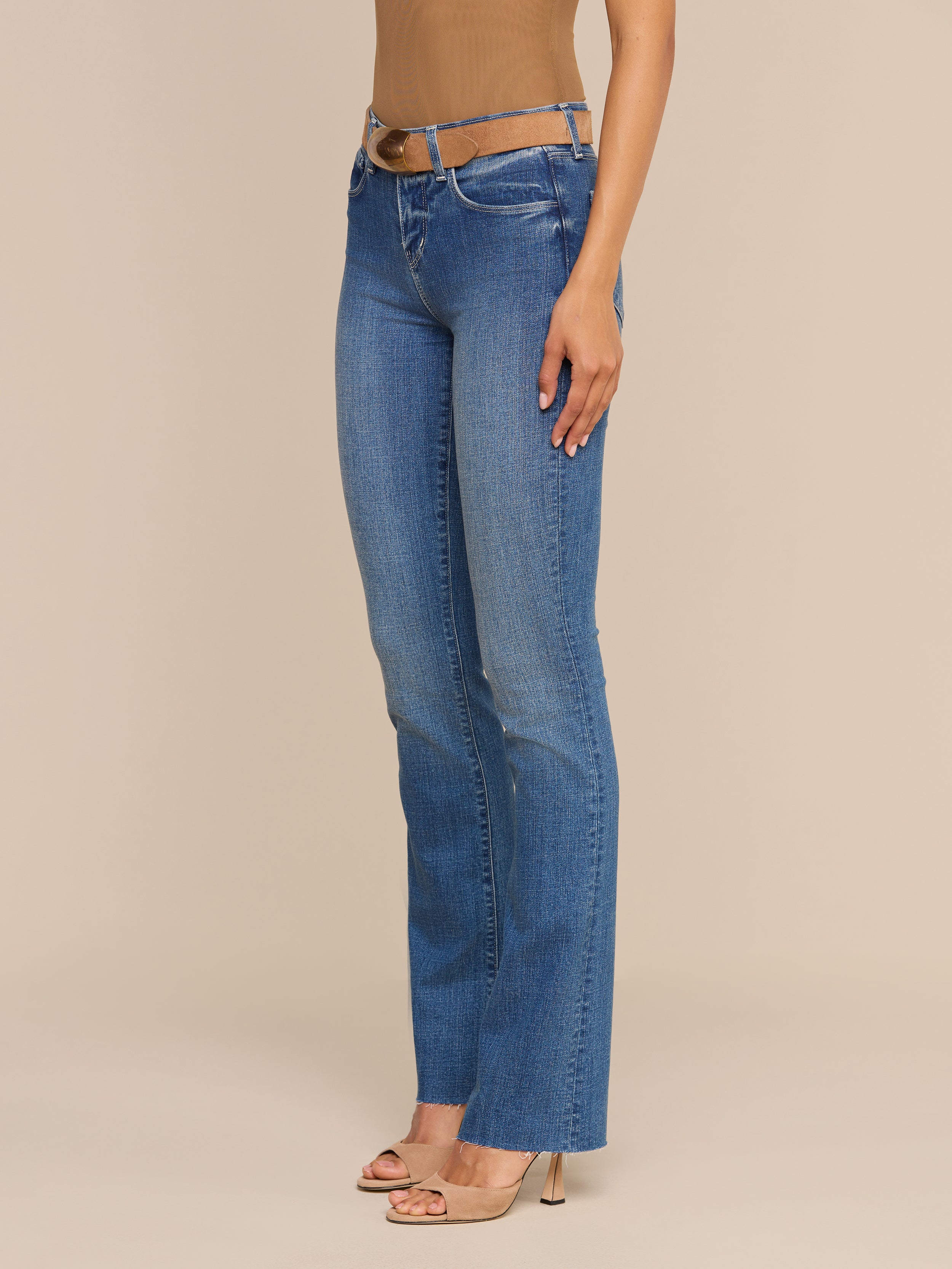RUTH STRAIGHT LEG JEAN IN FAIR OAK