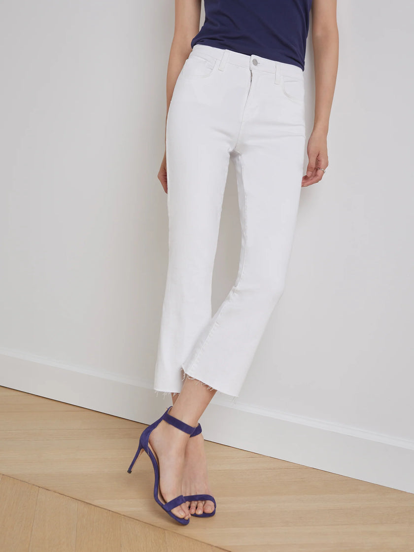 KENDRA CROPPED FLARE JEAN