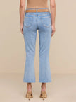 KENDRA CROPPED FLARE JEAN IN DRY ICE
