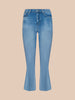 KENDRA CROPPED FLARE JEAN IN DRY ICE