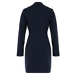 CELENA KNIT MINI DRESS IN NAVY