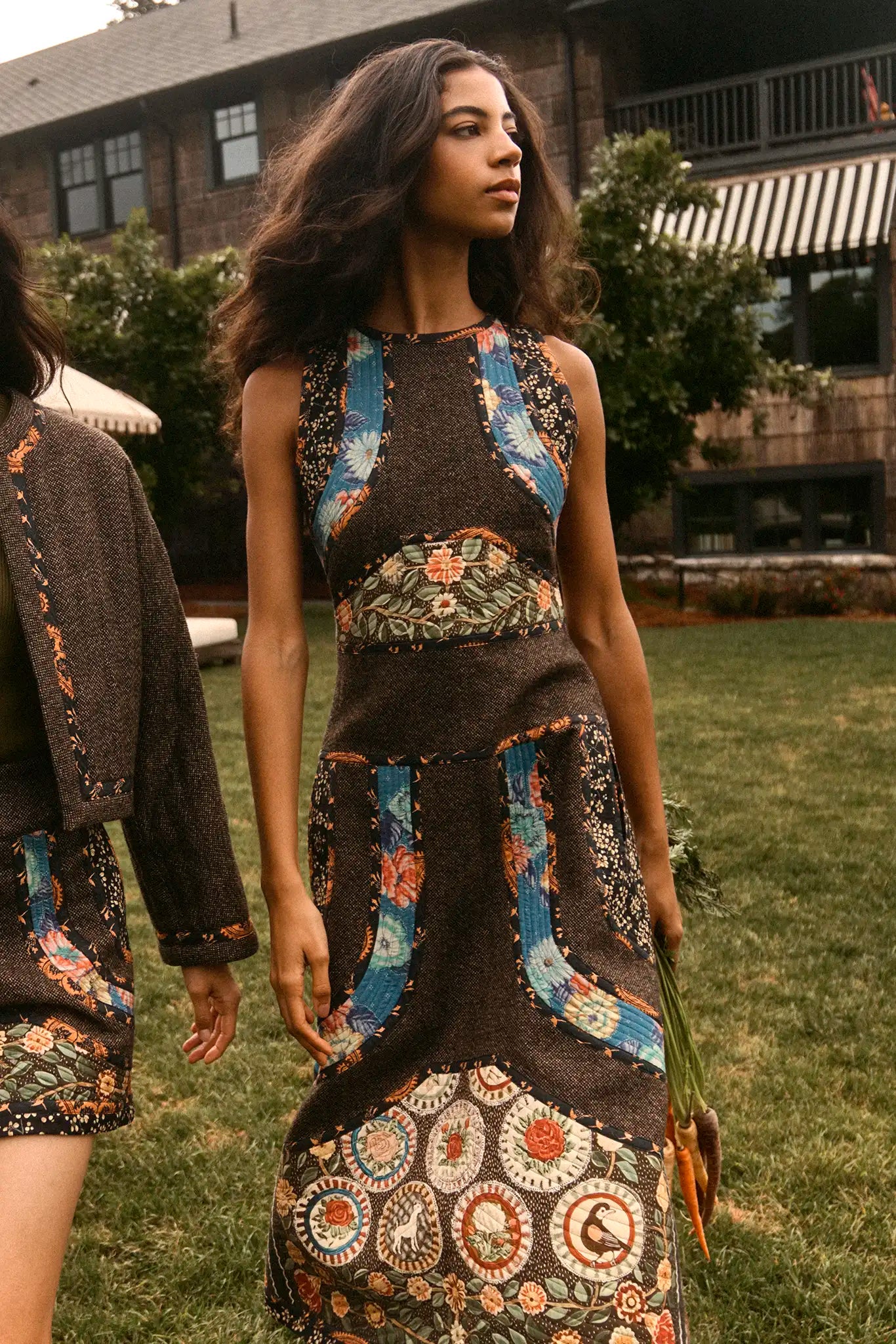 MOIRA DRESS IN HIGH COUNTRY TWEED