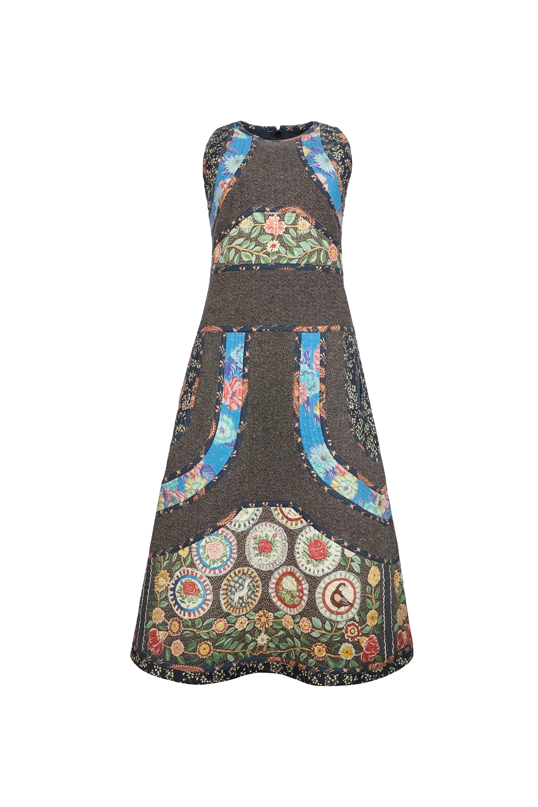 MOIRA DRESS IN HIGH COUNTRY TWEED