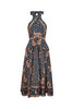BELLAMY DRESS IN GLEN PAISLEY