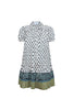 DRIFTER MINI DRESS IN THISTLE AND CREAM