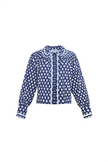 FINCH TOP IN THISTLE AND VINE BLUE