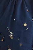 RUE BLOUSE IN ATELIER SPLATTER NAVY