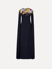 DOMINICAN MIXED FLORAL CAFTAN